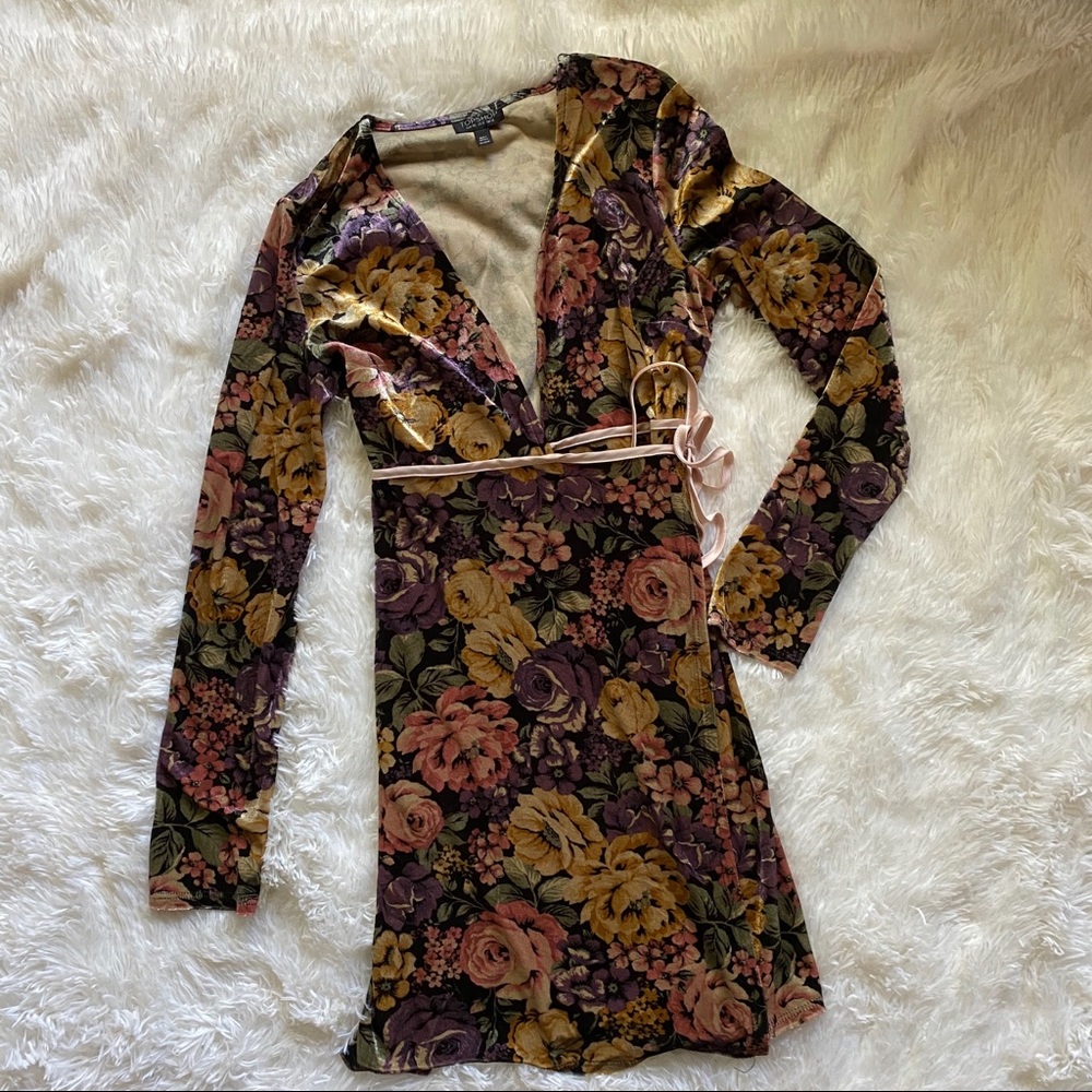 Topshop Wrap Dress